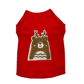 Cuddle Antler Bear (Color: Red, size: small)