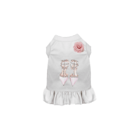 Loubarkin Dress (Color: White, size: X Large)