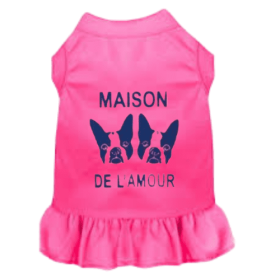 Maison De L' Amour (Color: Hot Pink, size: small)