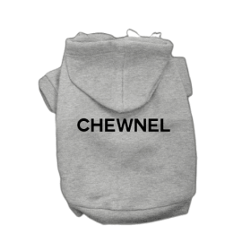 My Fab Chewnel Warm Dog Hoodie (Color: grey, size: large)