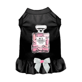 My Favorite Treats Dog Dress (Color: Black, size: small)