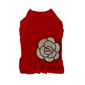 My Glam Camellia (Color: Red, size: X Large)