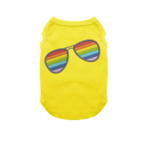 Pride Sunnies (Color: Yellow, size: X Small)