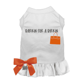 Barkin' for A Birkin- Dog Dress (size: 2X Large)