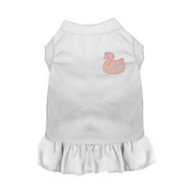 Everyday Swan Top/Dress (Color: White, size: small)