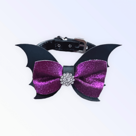 Fa-BOO-lous Bat Collar (size: medium)