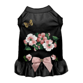 Feels Like A Lovely Spring (Color: Black, size: medium)