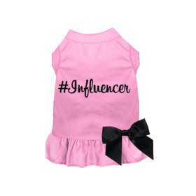 #Influencer Dress (Color: Pink, size: X Large)