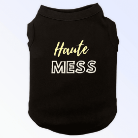 Haute Mess (Color: Black, size: medium)