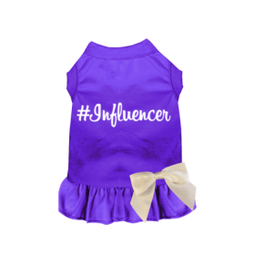 #Influencer Dress (Color: Purple, size: X Large)