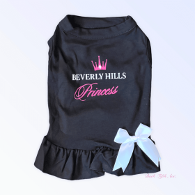 Beverly Hills Princess (Color: Black, size: X Large)