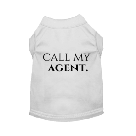 Call My Agent (Color: White, size: 2X Large)