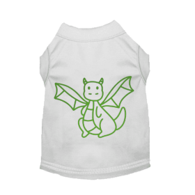 Cute Little Dragon- Dog Shirt (size: medium)