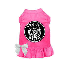 StarBarks Witch Dog Dress (size: M)