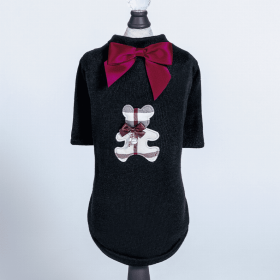 Burberry Bear Tee (Color: Black, size: small)