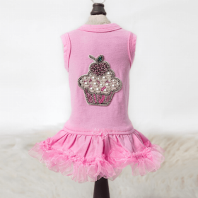 Lil Miss Cupcake (Color: Pink, size: large)